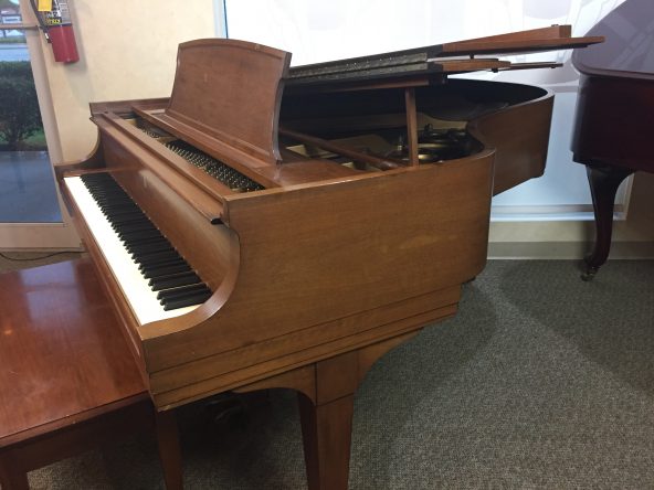 steinway used piano walnut used grand