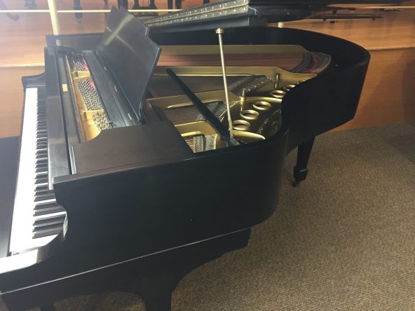 steinway baby grand ebony model m