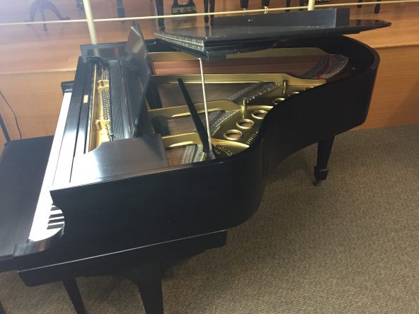 steinway baby grand ebony model m